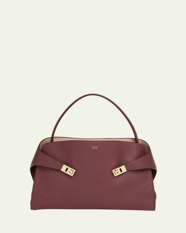 Large Hug Soft Bicolor Shoulder Bag